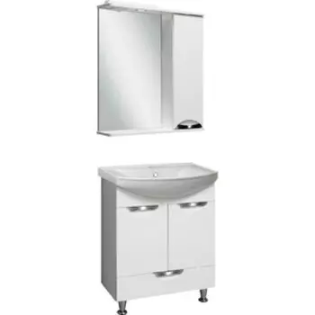 Мебель для ванной Runo Барселона 65х40 белая