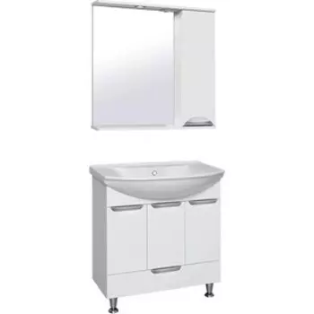 Мебель для ванной Runo Барселона 76х49 белая
