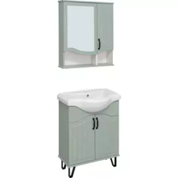 Мебель для ванной Runo Марсель 66х42 мята