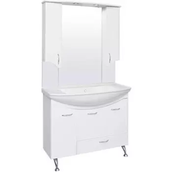 Мебель для ванной Runo Севилья 105х50 белая