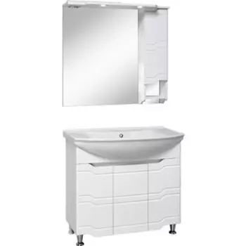 Мебель для ванной Runo Стиль 86х49 белая