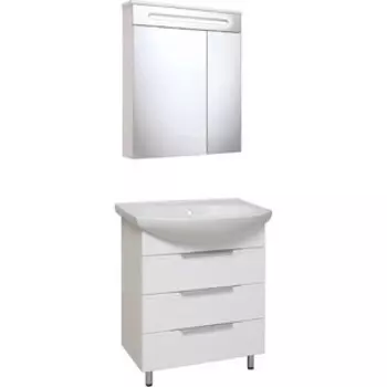Мебель для ванной Runo Верона 65х44 белая
