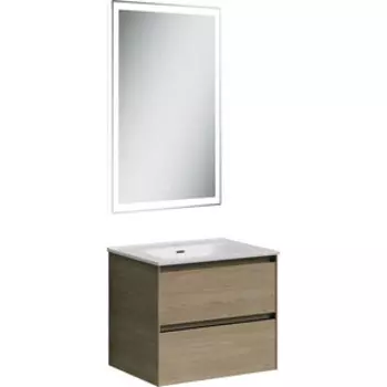 Мебель для ванной Sancos Cento 60 два ящика, карпатская ель