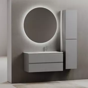 Мебель для ванной Sancos Folk 100х45 правая, Ergraut soft