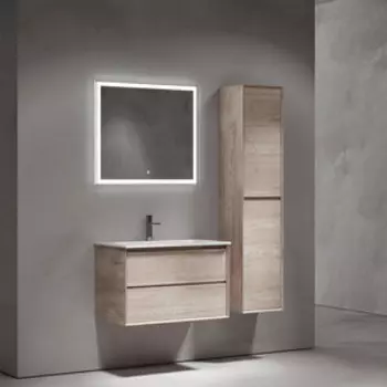 Мебель для ванной Sancos Marmi 2.0 80х45 дуб галифакс натуральный