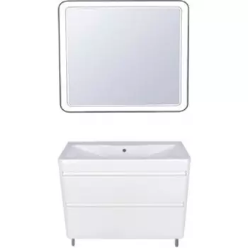 Мебель для ванной Style line Атлантика Люкс 100 напольная, антискрейч