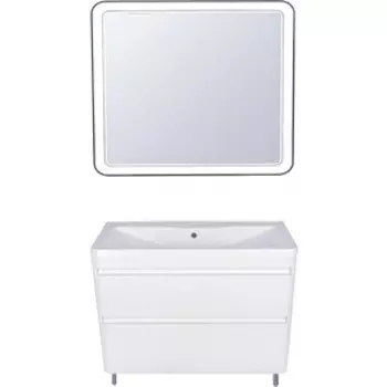 Мебель для ванной Style line Атлантика Люкс 90 напольная, антискрейч