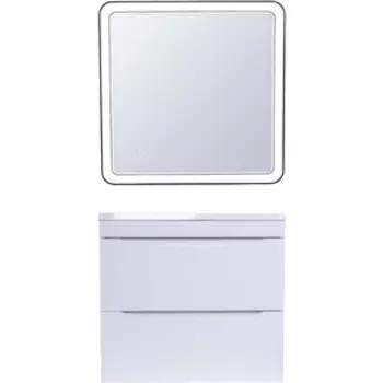 Мебель для ванной Style line Бергамо мини 60х35 Люкс Plus подвесная, белая