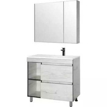Мебель для ванной Style line Берлин 90 полочки слева, соната