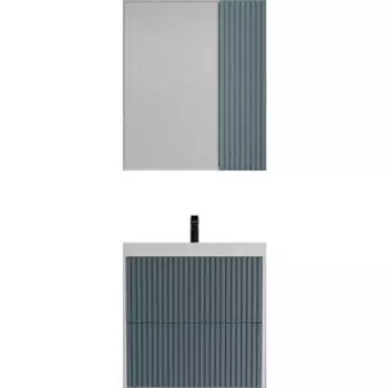 Мебель для ванной Style line Стокгольм 60х45 графит софт