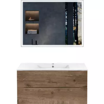 Мебель для ванной Vincea Mia 100х46 V.Oak