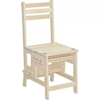 Стул-стремянка Мебелик Массив лак (П0005872)