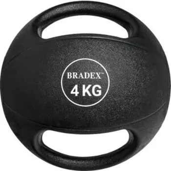 Медбол Bradex SF 0763, двуручный,4кг