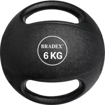 Медбол Bradex SF 0765, двуручный,6кг