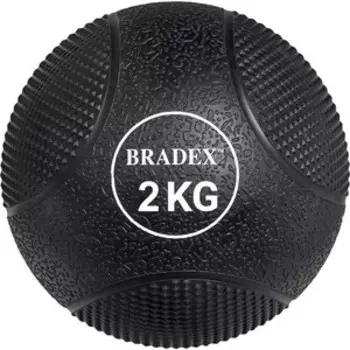 Медбол Bradex SF 0771, резиновый, 2кг