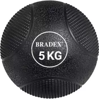 Медбол Bradex SF 0774, резиновый, 5кг