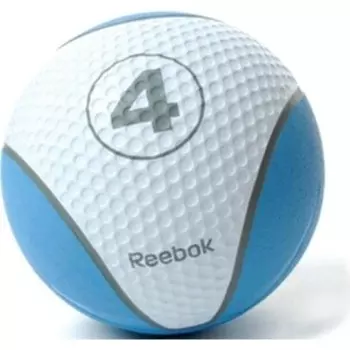 Медбол Reebok RE-21124 4 кг, синий