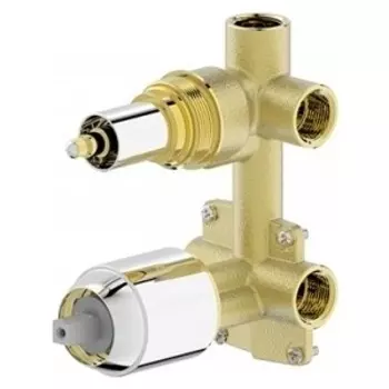 Механизм переключателя Bravat Rhein для ванны и душа, на 2 положения (D982CP-B-ENG)