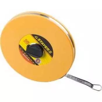 Мерная лента Stayer Master фиберглассовое двустороннее полотно 50м (3415-50_z01)
