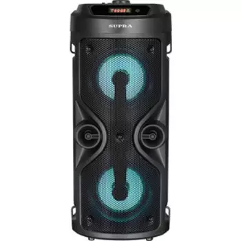 Минисистема Supra SMB-350 черный 20Вт/ FM/USB/BT
