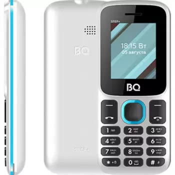 Мобильный телефон BQ 1848 Step+ White/Blue