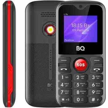 Мобильный телефон BQ 1853 Life Red+Black