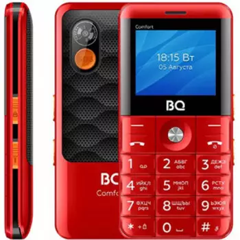 Мобильный телефон BQ 2006 Comfort Red+Black