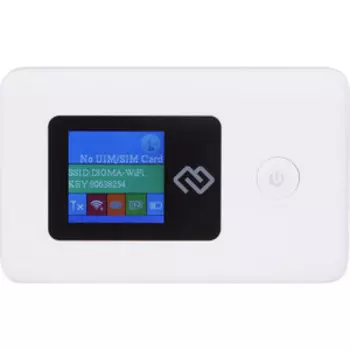 Модем 3G/4G Digma Mobile Wifi DMW1969 USB Wi-Fi Firewall +Router внешний белый