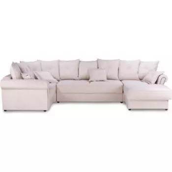 Модульный диван Ramart Design Мерсер премиум ultra ivory правый