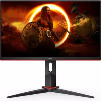 Монитор AOC 23.8'' Gaming 24G2U5-BK черный/красный IPS LED 1ms 16:9 HDMI M/M матовая HAS Piv 250cd 178гр/178гр 1920x1080 FreeSync Premium
