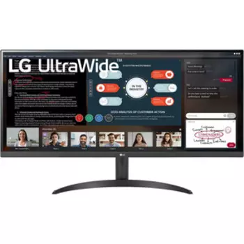Монитор LG 34'' 34WP500-B IPS LED, 2560x1080, 5ms, 300cd/m2, 1000:1 (Mega DCR), 178°/178°, 2*HDMI, 75Hz, AMD FreeSync, HDR10, T (34WP500-B)
