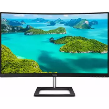 Монитор Philips 27'' 272E1CA изогнутый 1920x1080 75Гц VA W-LED 16:9 4ms(GtG) VGA HDMI DP 50M:1 3000:1 178/178 250cd Tilt Speakers Bl (272E1CA/01)