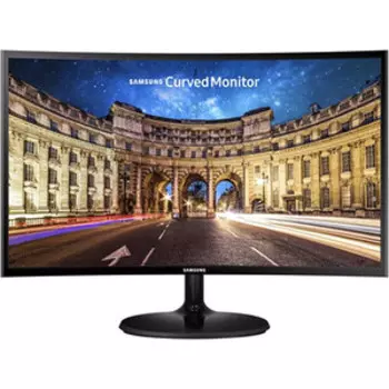 Монитор Samsung 23.5'' C24F390FHR черный VA LED 4ms 16:9 HDMI матовая 3000:1 250cd 178гр/178гр 1920x1080 D-Sub FHD 3.3кг (LC24F390FHRXEN)