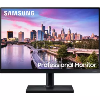 Монитор Samsung 24'' F24T450GY черный IPS LED 16:10 DVI HDMI M/M матовая HAS Piv 250cd 178гр/178гр 1920x1200 DP FHD USB (RUS) (LF24T450GYUXEN)