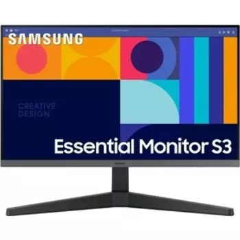 Монитор Samsung 24'' S24C330GAI черный IPS LED 1ms 16:9 HDMI M/M полуматовая 250cd 178гр/178гр 1920x1080 100Hz FreeSync DP WQ USB 2.9кг