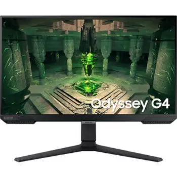 Монитор Samsung 25'' Odyssey G4 S25BG400EI черный IPS LED 1ms 16:9 HDMI полуматовая HAS Piv 1000:1 400cd 178гр/178гр 1920x1080 (LS25BG400EIXCI)