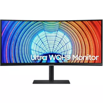 Монитор Samsung 34'' LS34A650UXUXEN черный VA LED 5ms 21:9 HDMI матовая HAS Pivot 300cd 178гр/178гр 3440x1440 (LS34A650UXUXEN)