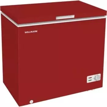 Морозильная камера WILLMARK CF-310CS красный