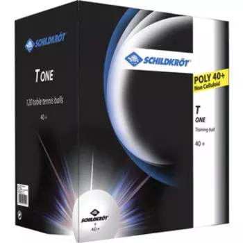 Мячики для настольного тенниса Donic-Schildkrot 1T-TRAINING (120 шт), белые