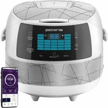 Мультиварка Polaris PMC 5017 серебристый