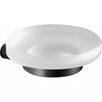 Мыльница Inda Mito черный матовый (A2010NNE + R46110)