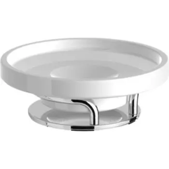 Мыльница Langberger керамика, хром (10917A)