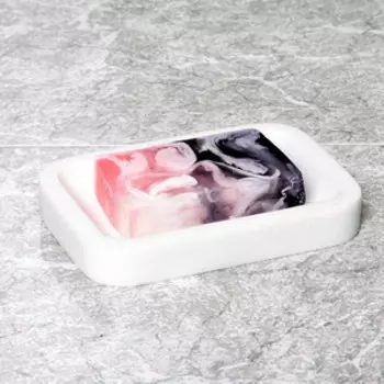 Мыльница Wasserkraft Oder белая (K-9629)