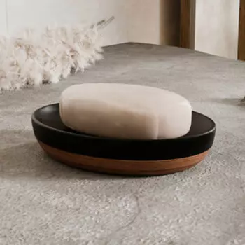 Мыльница Wasserkraft Vils черная (K-6129)