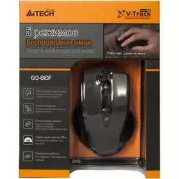 Мышь A4Tech G10-810F Black