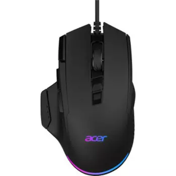 Мышь Acer OMW180 черный оптическая (6400dpi) USB (9but) (ZL.MCEEE.00S)