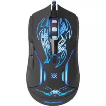 Мышь Defender Bionic GM-250L оптика, 6кнопок, 800-3200dpi (52250)