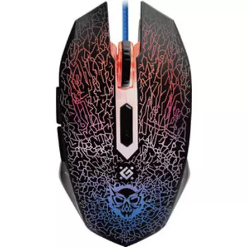 Мышь Defender Shock GM-110L оптика, 6кнопок, 800-3200dpi (52110)