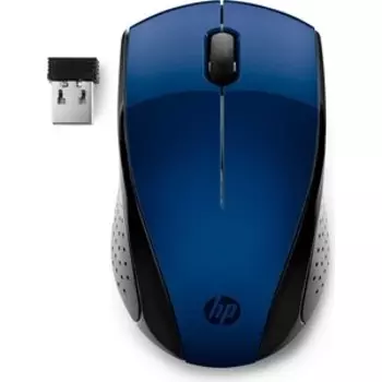 Мышь HP 220 black/blue (7KX11AA)