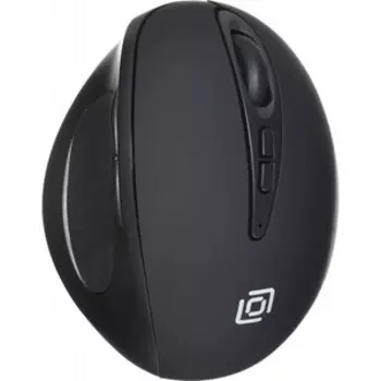 Мышь Oklick 688MW ERGO черный оптическая (1600dpi) беспроводная USB для ноутбука (6but) (1158092)